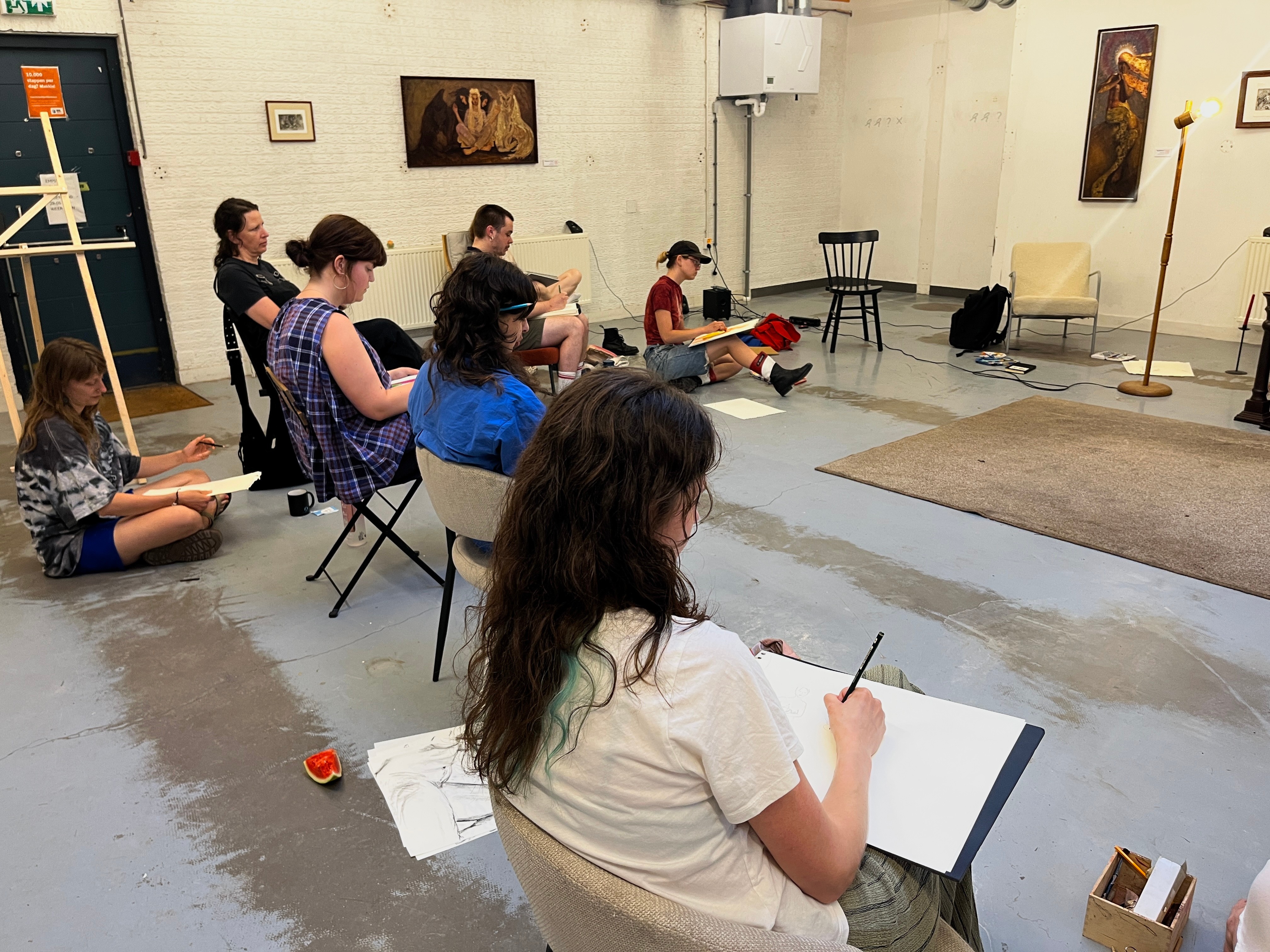 Live figure drawing 3